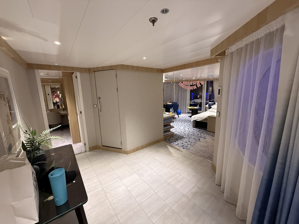 Foyer looking into suite